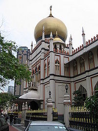 Sultan Mosque Singapore Picture on Sultan Mosque