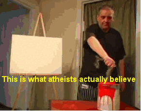 This is what atheists actually believe.gif
