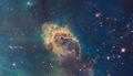 Carina Nebula in visible light (captured by the Hubble Space Telescope).jpg