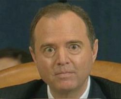 Image result for Adam Schiff wide-eyed