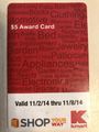 Kmart $5 award card from 2014.jpg