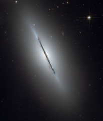 image of lenticular galaxy