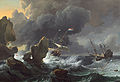 Backhuysen Ships in Distress off a Rocky Coast 1667.jpg